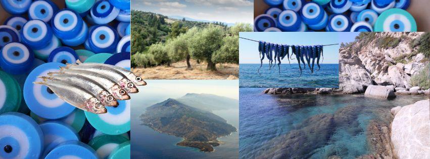 blue zone Grèce inspiration