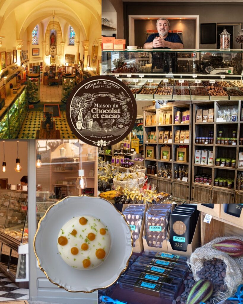 Que faire à Roquebrune Chocolat découvrez la maison du chocolat et du cacao et les chocolatiers de Roquebrune