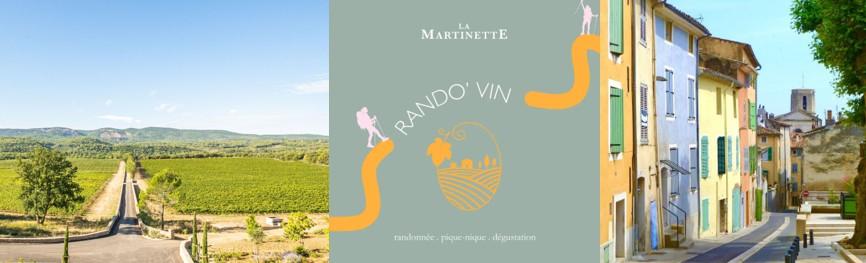 Vignobles en scène 2026 Lorgues rando vin Martinette